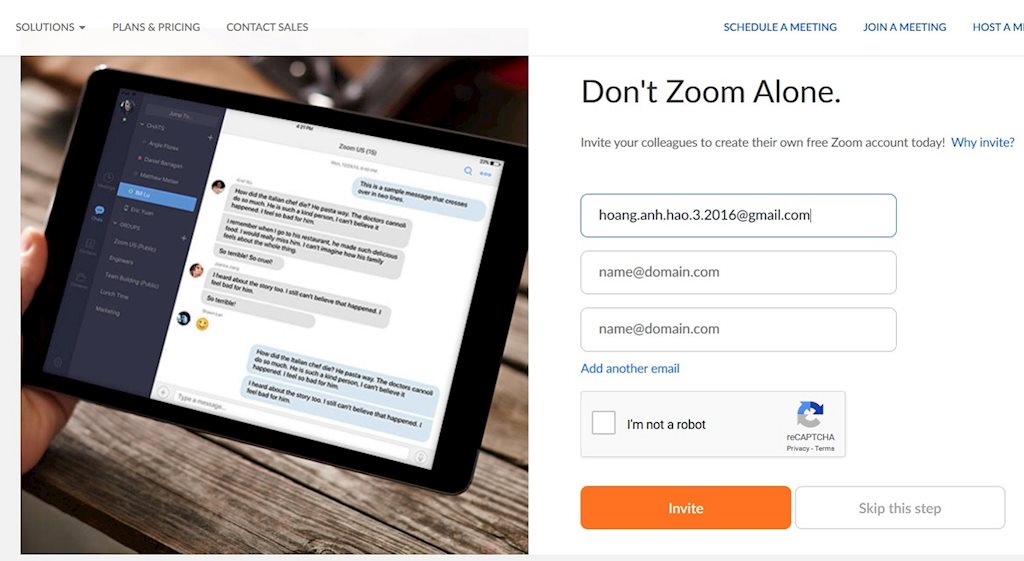 Hướng dẫn sử dụng Zoom Meeting để họp trực tuyến