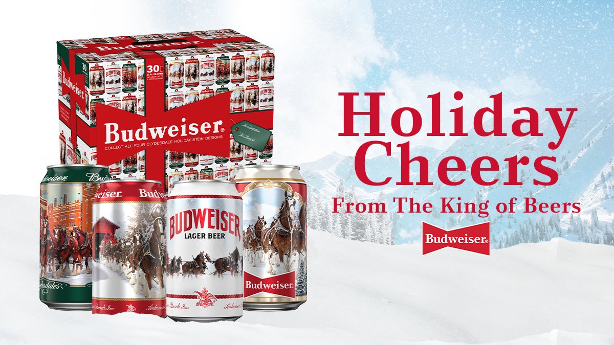 “The king of beers” (Bia của các vị vua) – Slogan của thương hiệu bia Budweiser.